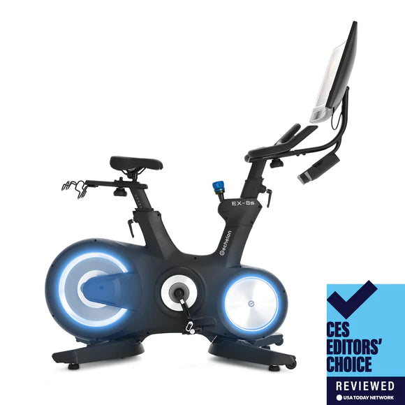 Connected exercise bike online