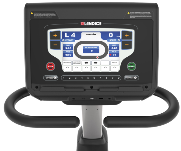 Landice R7-90 Achieve Recumbent Bike Connect Fit