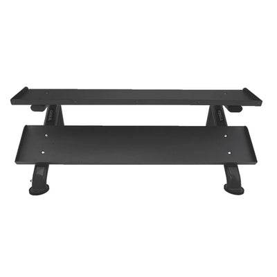 TKO 2-Tier Horizontal Dumbbell Rack