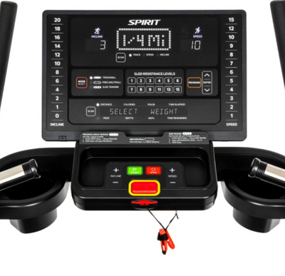 Spirit Fitness CTSBS900 Slat Belt Sled Treadmill