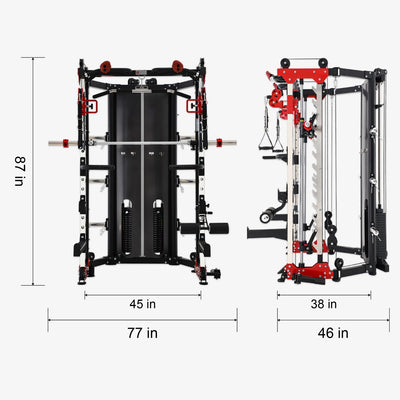 Altas AL-3107 folding smith machine