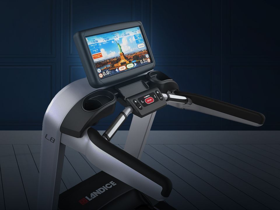 Landice L7-90 Treadmill - Elite console (with Orthopedic Belt)