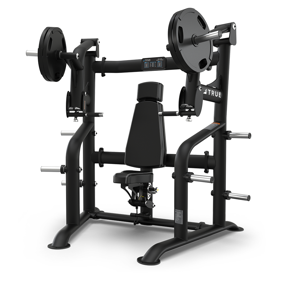 True Palladium Incline Chest Press (plate loaded)