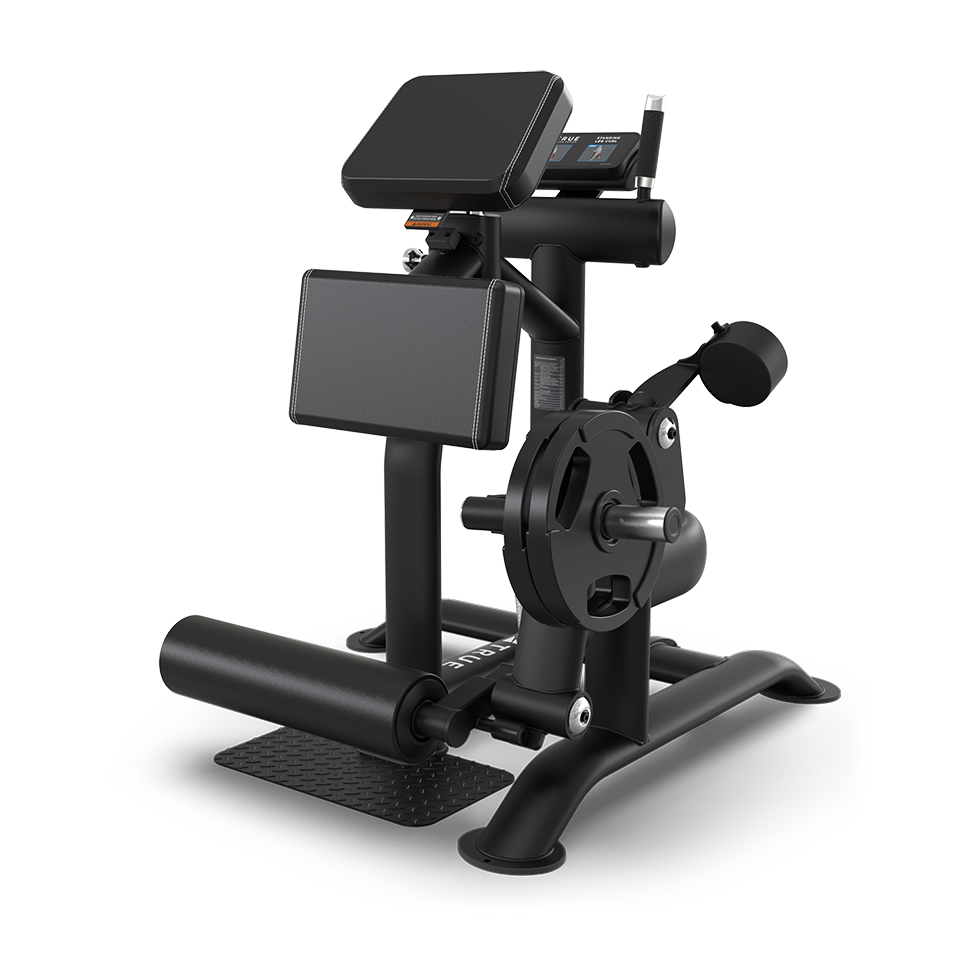 True Palladium Standing Leg Curl (plate loaded)