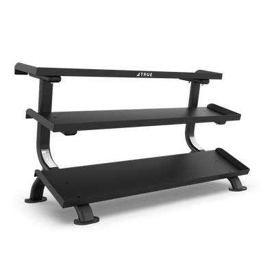 True 3-Tier Flat Tray DB Rack (5-75lb)