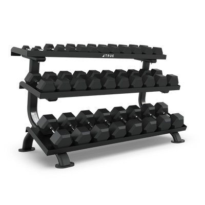 True 3-Tier Flat Tray DB Rack (5-75lb)