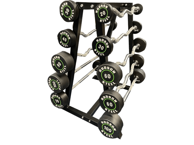 Hudson Fixed Barbells, Straight or Curl (FBB/FCB)