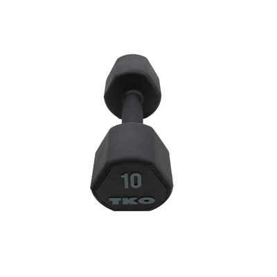 TKO Rubber Studio Dumbbells (pair)