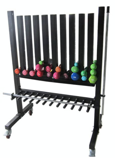 Hudson Neoprene Dumbell rack VNYLEDBRACK