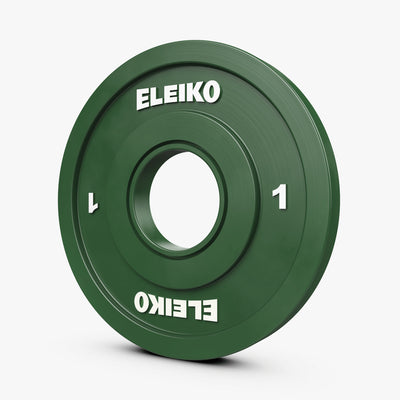 Eleiko IWF Weightlifting Friction Grip Competition Plates