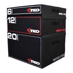 TKO STACKABLE FOAM PLYO BOXES