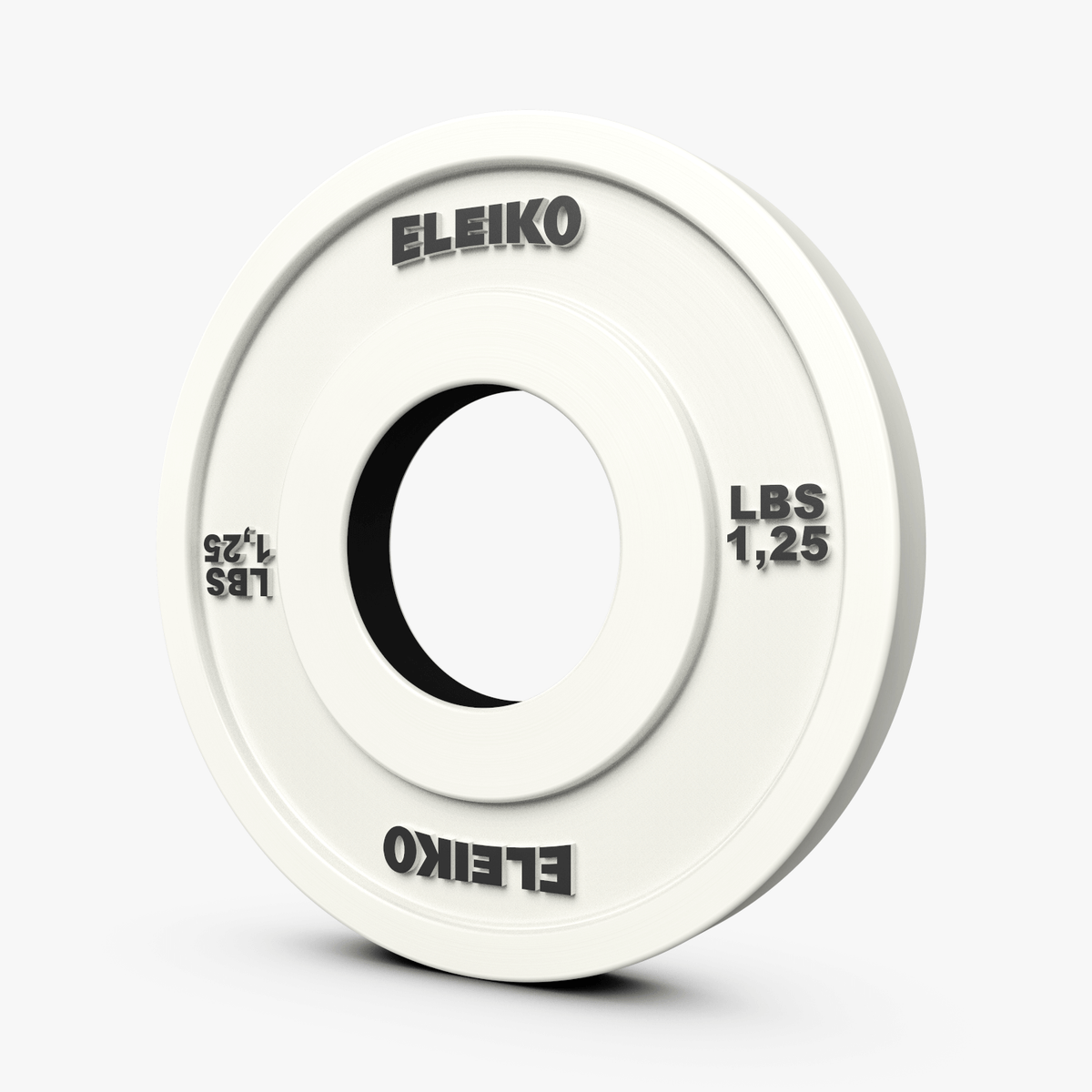 ELEIKO OLYMPIC WEIGHTLIFTING TRAINING PLATES — Rubber Coated-in Lbs