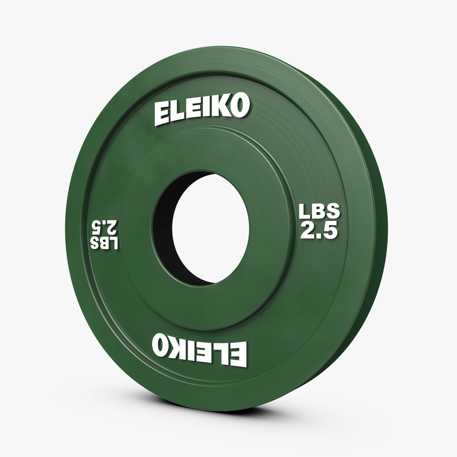 ELEIKO OLYMPIC WEIGHTLIFTING TRAINING PLATES — Rubber Coated-in Lbs -  Connect Fit