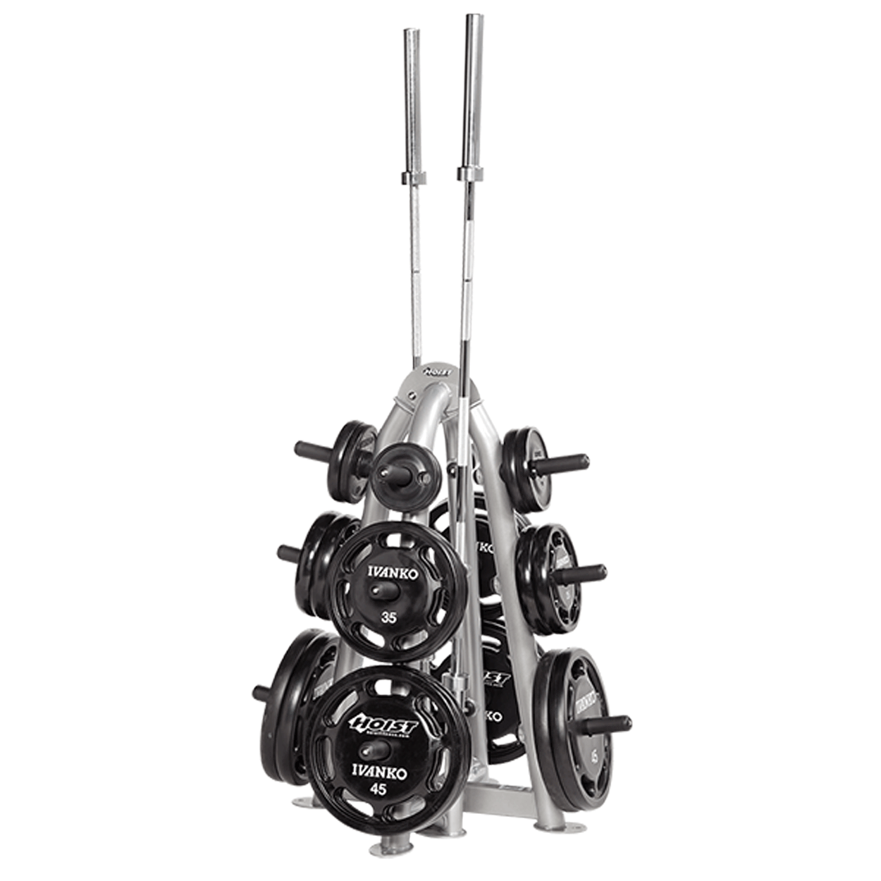 HOIST CF-3444 4-Sided Olympic Plate Tree