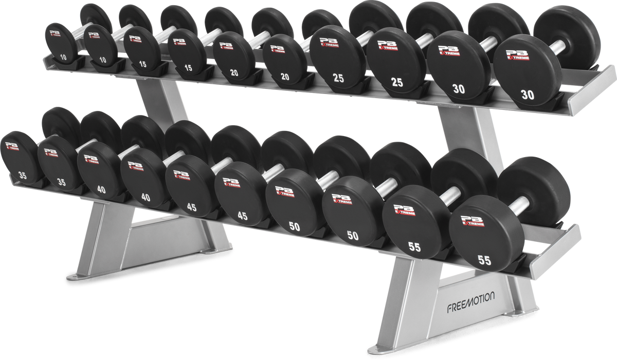 Freemotion Twin Tier Dumbbell Rack