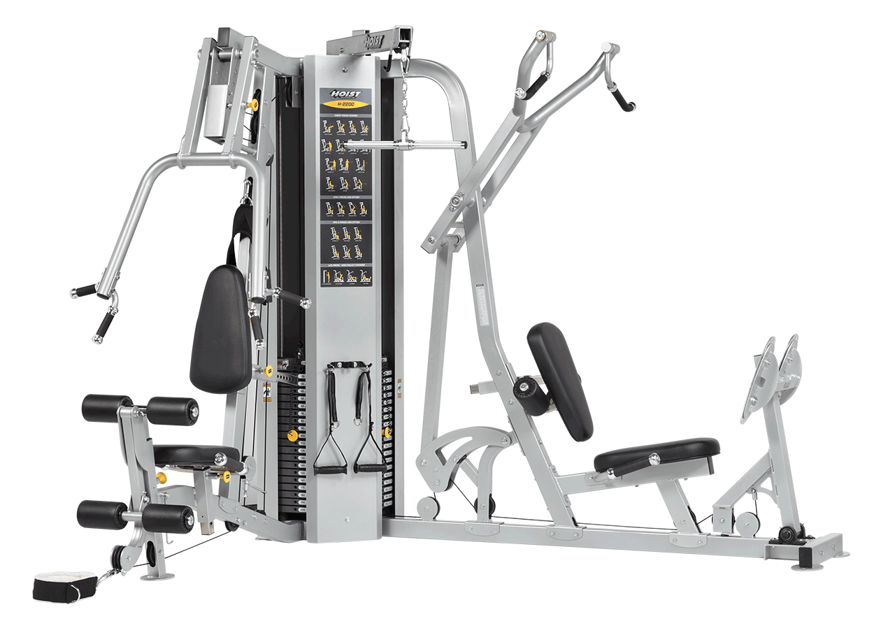 HOIST 2200 2-Stack Multi Gym (Includes Upholstery)