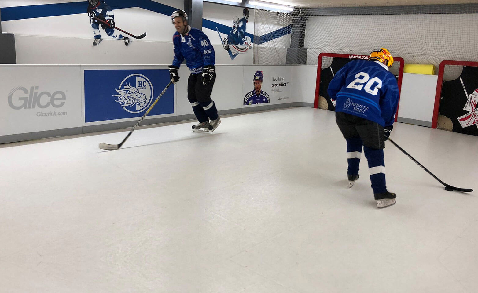 Glice Indoor Synthetic Ice panel, Commercial