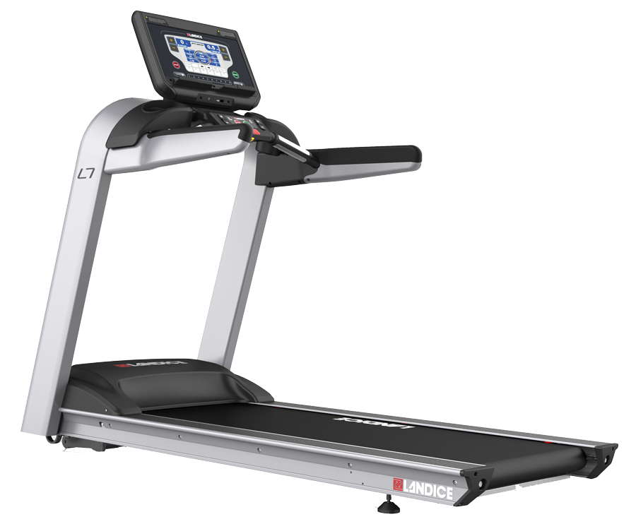 Landice L7-90 CLUB Treadmill - Achieve console