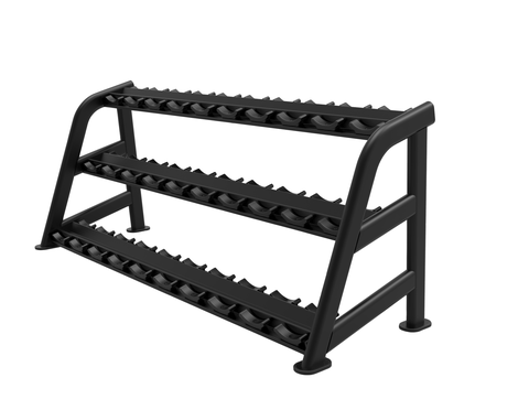 TKO 3 Tier 15-Pair Dumbbell Rack