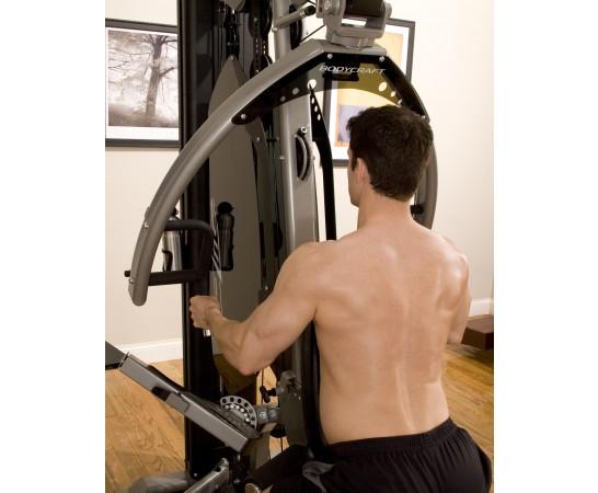 Bodycraft Elite 200lbs Gym with FCA, ABS Press/Row, Seated Leg Curl with Graphite Acrylics