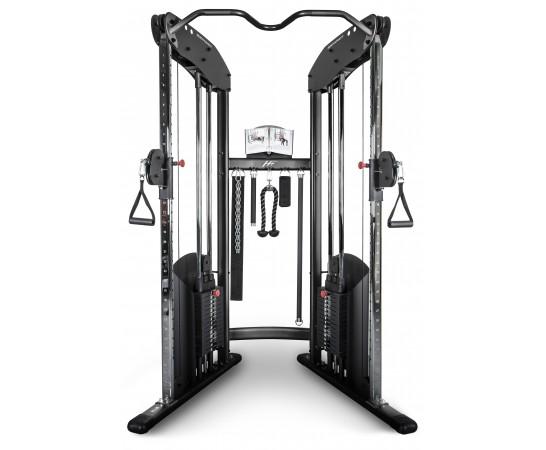 Bodycraft HFT Pro Functional Trainer, 2 x 150lb Stacks, Accessories/Workout Guide